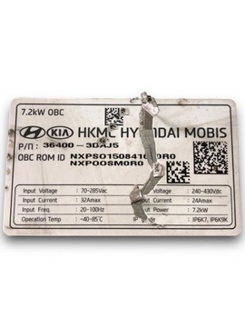HYUNDAI TUCSON STŘÍDAČ INVERTOR 36400-3DAJ5