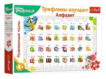 Puzzle Trefl Trefliki uczą się alfabetu wersja ukraińska 15581