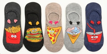 5 женских носков для ног Merry SOCKS