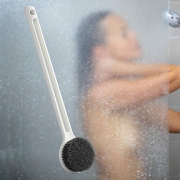 Эргономичная сухая щетка, белая.