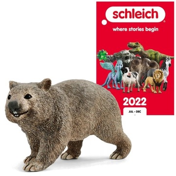 SCHLEICH 14834 WOMBAT FIGURKA DZIKIE ZWIERZĘTA