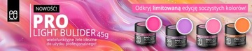 PALU ŻEL BUDUJĄCY PRO LIGHT BUILDER SWEETY PINK 45 g