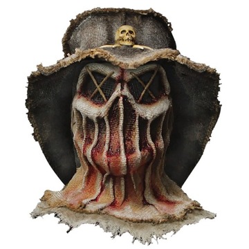 Halloween przerażająca dwugłowa osłona twarzy st