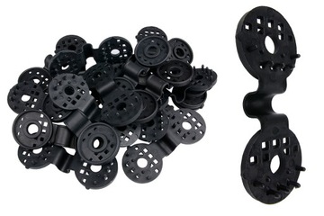 ЗАЖИМЫ ДЛЯ КРЕПЛЕНИЯ ЗАЖИМА ТЕНЕВАЯ СЕТКА ВЯЗАННАЯ СЕТКА ЗАЖИМЫ 20 шт.