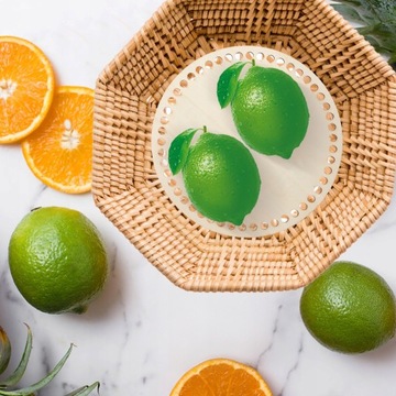 Разноцветная акриловая сумка-корзина