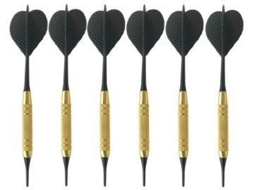 ДАРТС НАБОР ДАРТС НАБОР ДАРТС НАБОР 100 НАСАДОК, ЛАТУНЬ, ЧЕРНЫЙ