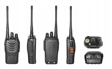 Baofeng Walkie Talkie 2x Baofeng BF-888S PMR łoki toki Walkie Talkie