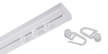 Szyna Sufitowa 1-torowa z MASKOWNICĄ WYMIAR 200 cm