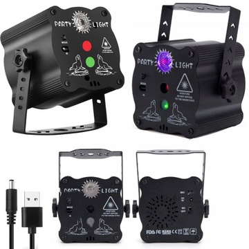 ДИСКО-ЛАМПЫ ДЛЯ ВЕЧЕРИНКИ СВЕТОДИОДНЫЙ RGB ПРОЕКТОР