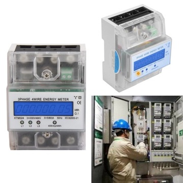 СЧЕТЧИК ЭЛЕКТРОЭНЕРГИИ 80А, 3-ФАЗНЫЙ, ТРЕХФАЗНЫЙ СУБ-СЧЕТЧИК