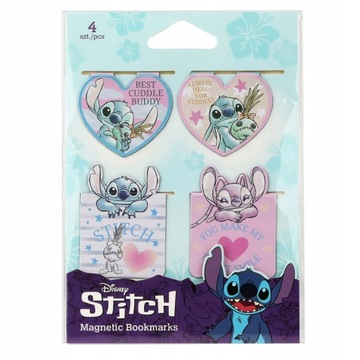 Мини-хайлайтеры 4 штуки Disney Stitch