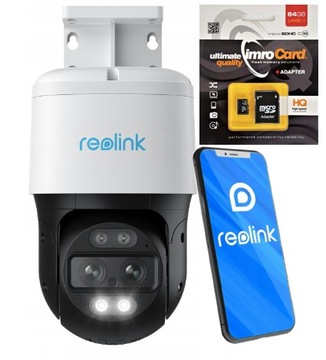 Kamera Reolink Trackmix POE 8MP Zewnętrzna+KARTA64