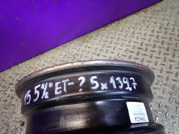 FS LUBLIN I II III DISK OCELOVÝ R15 15 5,5J 15R 5X139,7