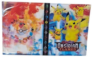 3D-альбом для коллекционных карточек POKEMON, 240 карточек + 20 микс-карточек.