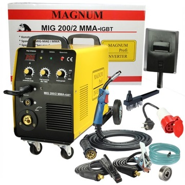 Spawarka MIGOMAT MIG 200/2 MMA MAGNUM 230/400V