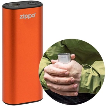 Ogrzewacz Powerbank do rąk zippo 40614 6h pomaranc
