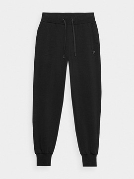 SPODNIE DRESOWE DAMSKIE CIENKIE 4FSS23TTROF229-20S czarne r-2XL