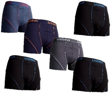 6x BOKSERKI MĘSKIE UOMO BAWEŁNA .XXL/XXXL