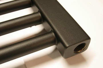 РАДИАТОР ДЛЯ ВАННОЙ 2010X600 ЧЕРНЫЙ СТРУКТУРНЫЙ