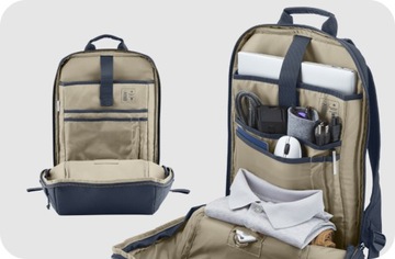 Рюкзак для ноутбука HP Travel BNG с диагональю 15,6 дюйма, синий