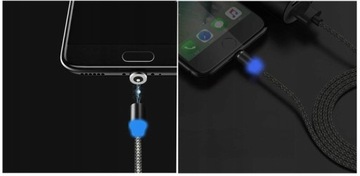 МАГНИТНЫЙ КАБЕЛЬ 3 В 1 ЗАРЯДНОЕ УСТРОЙСТВО ДЛЯ IPHONE MICRO USB C