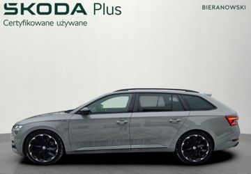 Skoda Superb III Kombi Facelifting 2.0 TSI 190KM 2020 Skoda Superb Sportowe fotele - Grzana szyba - Kierownica - Fotele - Faktur, zdjęcie 5