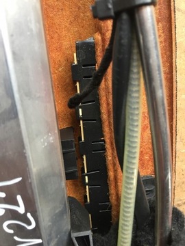 MERCEDES W221 ДЛИННЫЕ ШТОРКИ ЗАДНЕГО ОКНА, ЧЕРНЫЕ