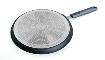 PATELNIA DO NALEŚNIKÓW AMBITION GRAPHITE 25CM INDUKCJA POWŁOKA ILAG BASIC