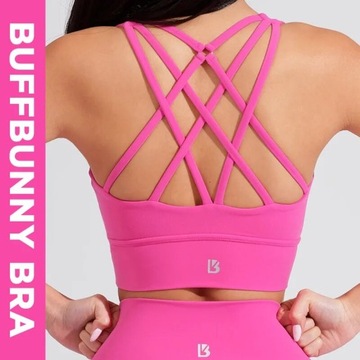 Buffbunny Bra Sports Women Cross Sexy Tops Yoga Fi