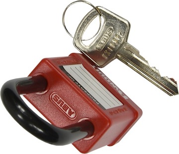 Замок навесной PANDUIT LOTO Lockout RED, сталь, 40 мм