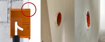 Устройство для резки коробок скрытого монтажа, 1 нож SCROBER