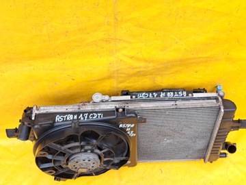 ВОДЯНОЙ ОХЛАДИТЕЛЬ КОНДИЦИОНЕРА ВОЗДУХА, ВЕНТИЛЯТОР ASTRA H III 1.7CDTI 13132559 04-11