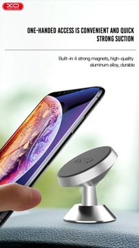 XO Samochodowy Uchwyt do Auta na Magnes na KOKPIT DESKĘ - Telefon Smartfon