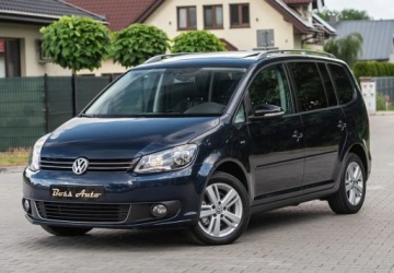 Volkswagen Touran II 1.6 TDI 105KM 2012 Volkswagen Touran Tdi 105KM MATCH PolSkora Navi Panorama Alu Full Serwis G, zdjęcie 5