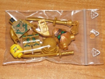 Фигурка LEGO Ninjago — Ллойд в золотой маске ONI, «Золотой ниндзя», njo774