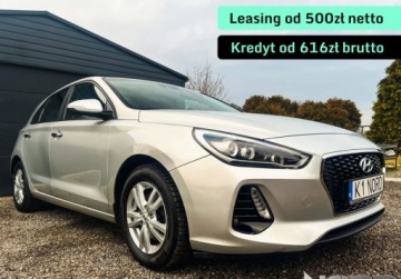 Hyundai i30 III Hatchback 1.0 T-GDI 120KM 2017 Hyundai i30 Bezwypadkowy, FV23, KredytowanieLeasing, gwarancja12m gethelp