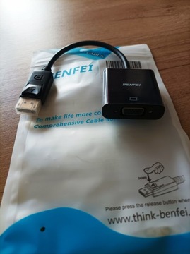 Адаптер-конвертер BENFEI с DisplayPort на VGA