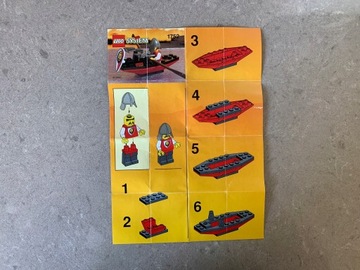 LEGO 1752 с инструкцией и фрагментом коробки.