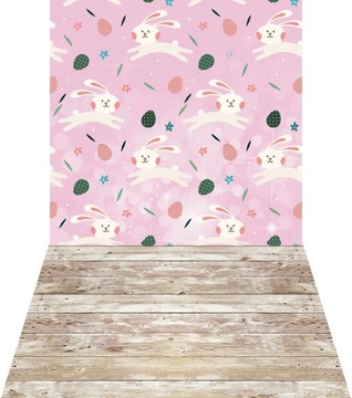 TŁA tło wielkanocne, tło wiosenne 160x400 WLKN039