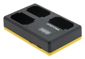 Тройное зарядное устройство Patona для аккумуляторов Sony NP-FZ100