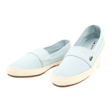 Niebieskie Tkanina Buty Espadryle Lacoste r.36