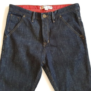 RIVER ISLAND SPODNIE JEANSOWE 32/32