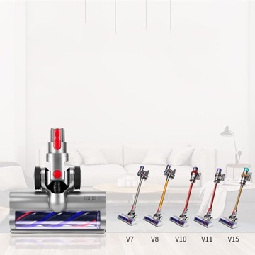 SZCZOTKA 4 LED DYSON KOMPATYBILNA V7 V8 V10 V11
