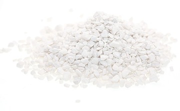 Żwirek kamień ozdobny śnieżno biały do las w słoiku akwarium szkła 2-4 mm