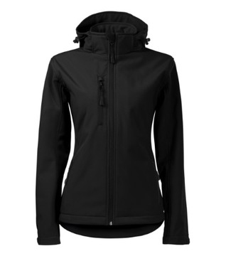 Performance softshell kurtka damska wodoodporna czarna XL