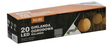 СОЛНЕЧНАЯ САДОВАЯ ГИРЛЯНДИЯ 20 светодиодов SOL4375