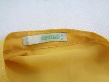 38-40 CHORD BLUZKA TUNIKA KORONKA YELLOW L23-19