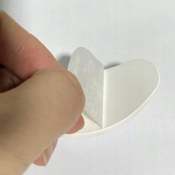 100 шт. Гидрогель безворсовый жемчужный.