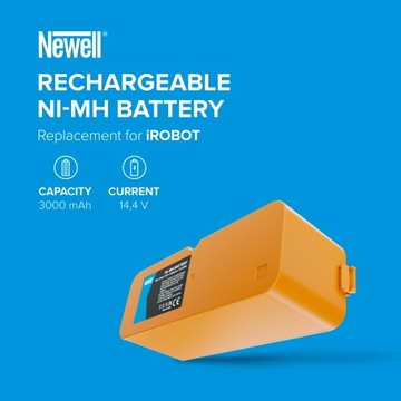 Аккумулятор Newell для iRobot Roomba 400 405 410 3000 мАч