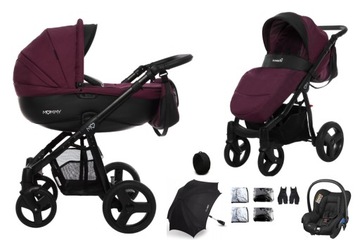 WÓZEK DZIECIĘCY BABYACTIVE MOMMY 3W1 MC CITI